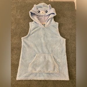 CrazyHeads Faux Fur Llama Hoodie (BNWOT)